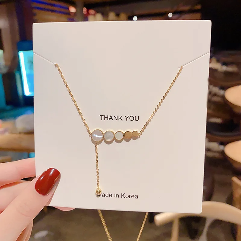 Retro Pearl Necklace Jewelry Vintage Choker Gold Plated Stainless Steel Pendant Necklace Women Daily Wear Korean Style Necklace, Picture
Retro Pearl Necklace Jewelry Vintage Choker Gold Plated Stainless Steel Pendant Necklace Women Daily Wear Korean Style Necklace, Picture