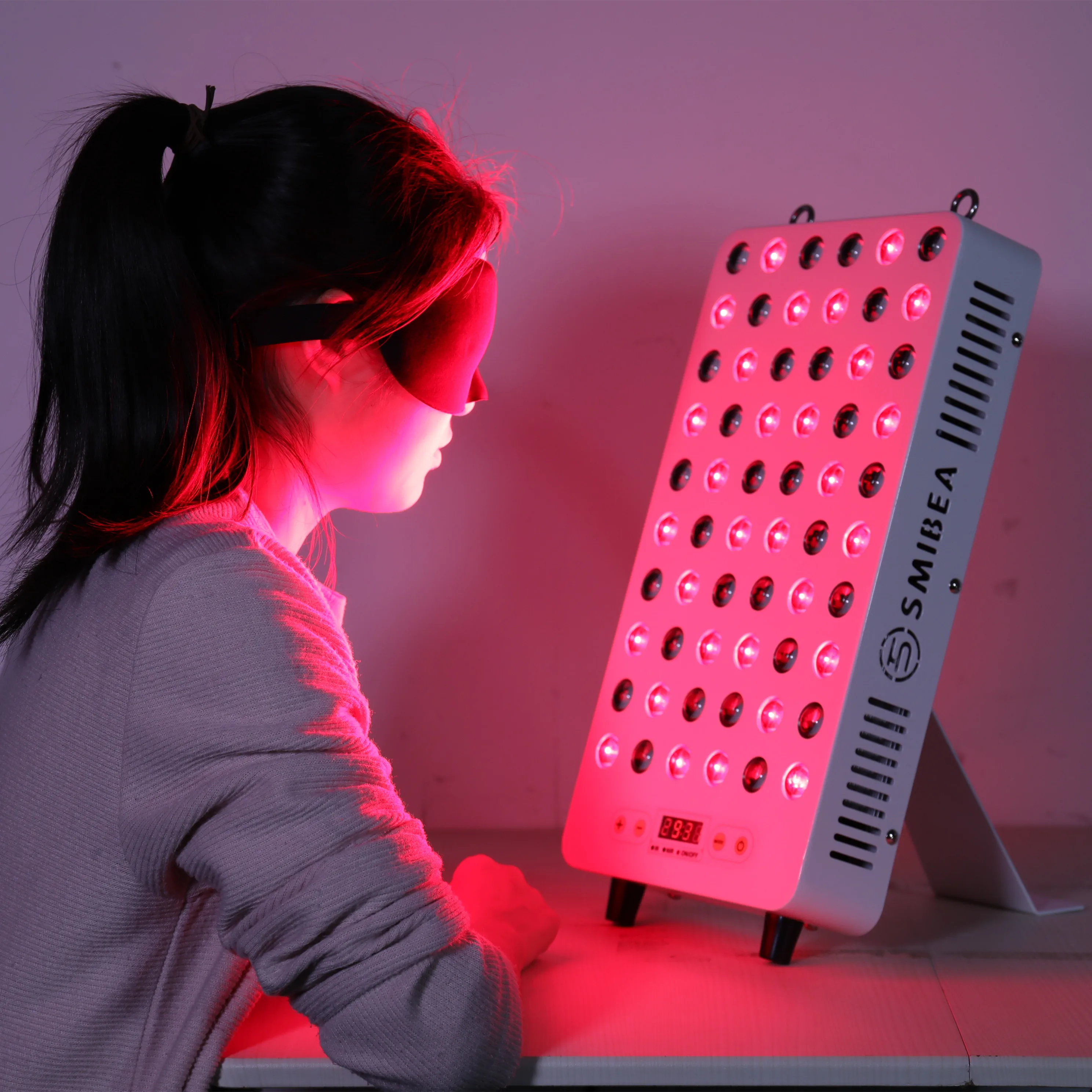 SMIBEA Wholesale Latest 660nm 850nm 300W 100W Pdt Red Light Treatment Panel For Skin Care, White
SMIBEA Wholesale Latest 660nm 850nm 300W 100W Pdt Red Light Treatment Panel For Skin Care, White