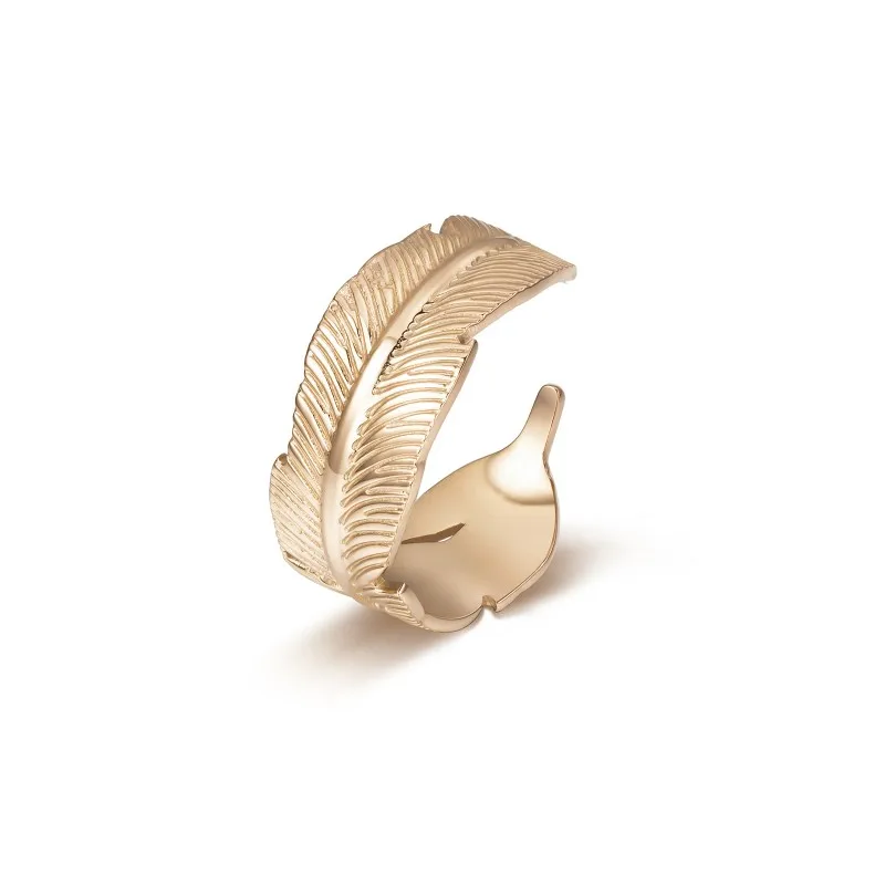 KR4C Fashion Jewelry Rose Gold Plated Adjustable Stainless Steel Ring Woman Open Dainty Feather Rings, Rose gold/silver
KR4C Fashion Jewelry Rose Gold Plated Adjustable Stainless Steel Ring Woman Open Dainty Feather Rings, Rose gold/silver