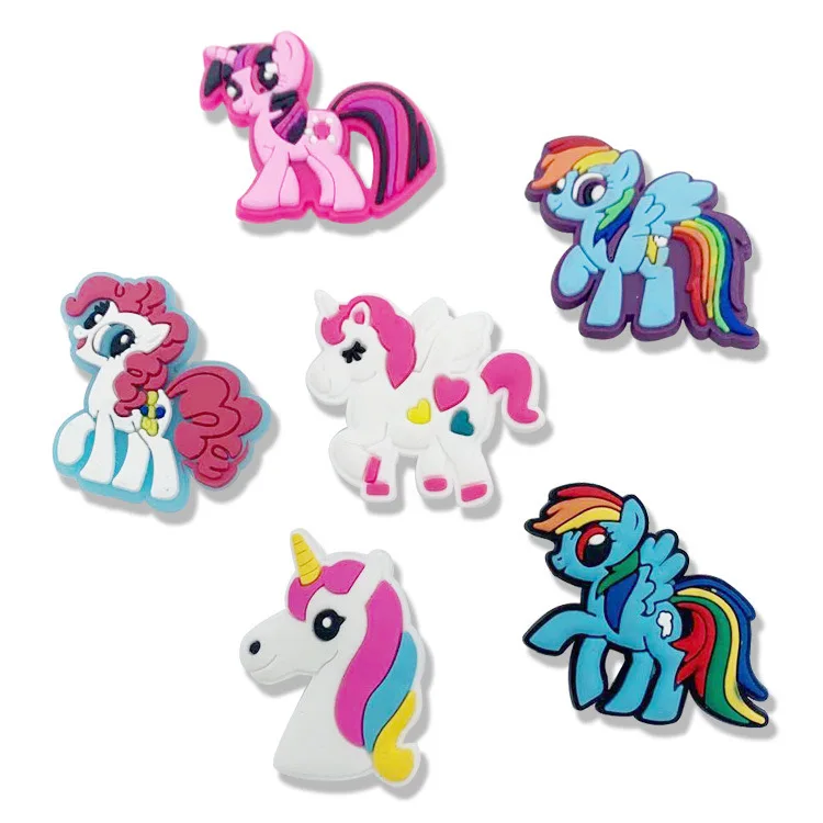 Cartoon pattern horse charms unicorn shoe charms PVC charms for sandals PVC sandal amulet Girl Gift, As picture
Cartoon pattern horse charms unicorn shoe charms PVC charms for sandals PVC sandal amulet Girl Gift, As picture