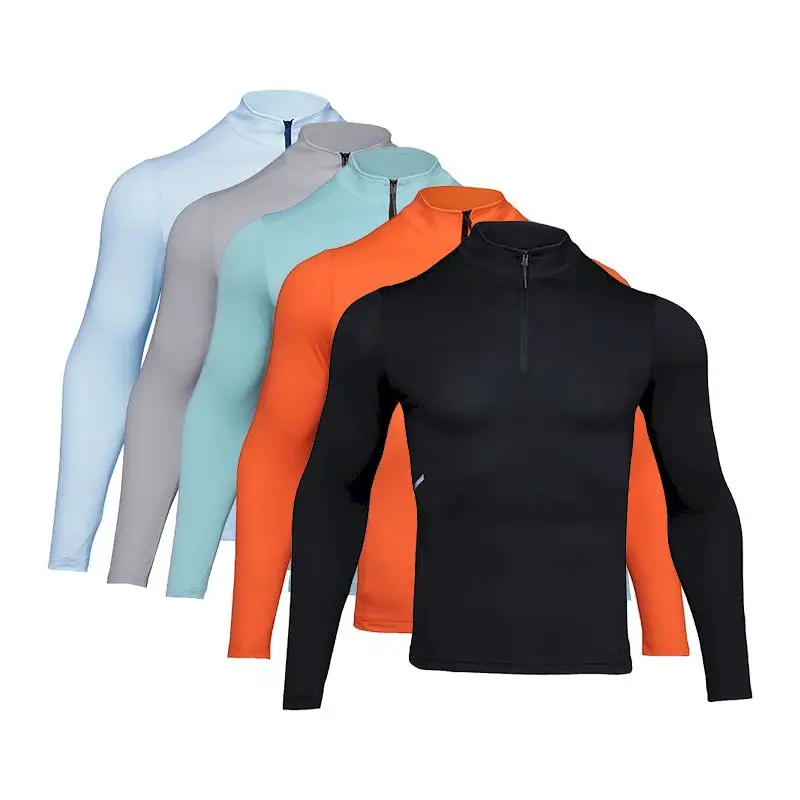 mens gym fitness training custom embroidered logo plain long sleeve muscle fit shirt 1/4 zip pullover warm up sweatshirt for men
mens gym fitness training custom embroidered logo plain long sleeve muscle fit shirt 1/4 zip pullover warm up sweatshirt for men