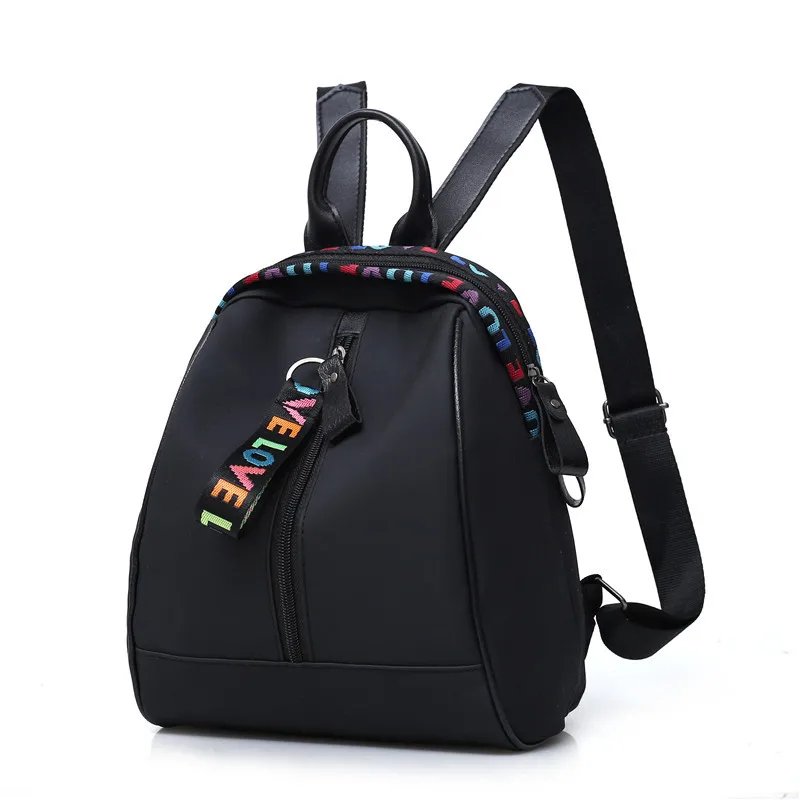 Cheapest Price Fashion small Oxford casual backpack women girls Korean style with bear accessory and leather zippers
Cheapest Price Fashion small Oxford casual backpack women girls Korean style with bear accessory and leather zippers
