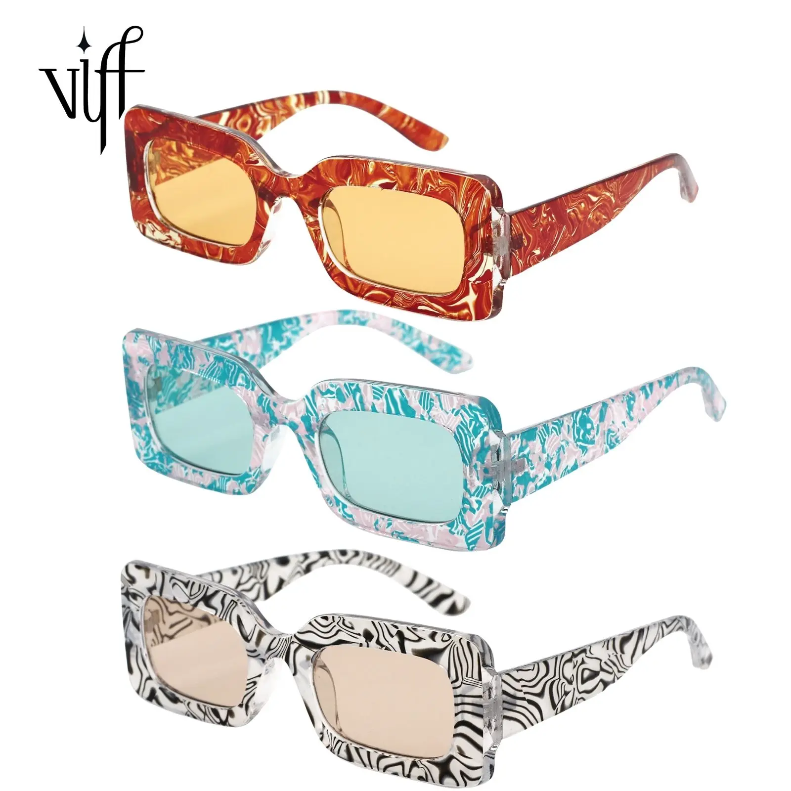 VIFF HP21208 Colorful UV400 Wholesale Custom Logo Plastic Shades Sunglasses Women Men 2021 Sun Glasses Square Sunglasses 2021
VIFF HP21208 Colorful UV400 Wholesale Custom Logo Plastic Shades Sunglasses Women Men 2021 Sun Glasses Square Sunglasses 2021