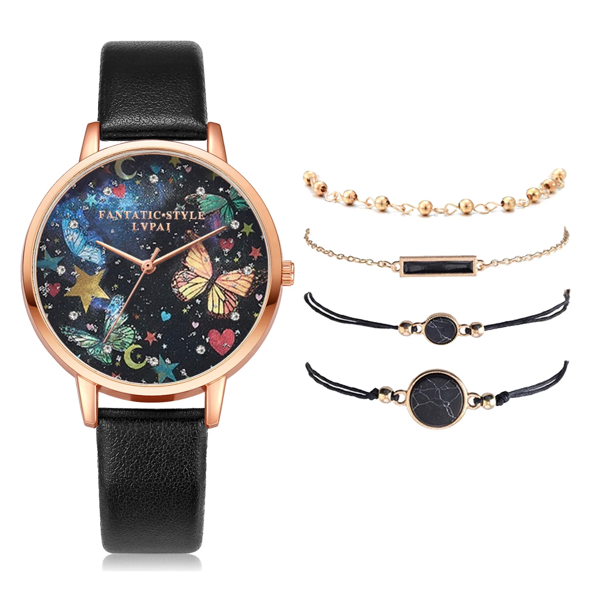 6229 Luxury Women Star Watch Fashion Ladies Quartz Elegant Female Bracelet Watches 5pcs Set Reloj Muj
6229 Luxury Women Star Watch Fashion Ladies Quartz Elegant Female Bracelet Watches 5pcs Set Reloj Muj