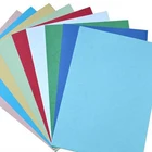 Best sale cheap price A4 size hard book binding board leather grain paper binding cover