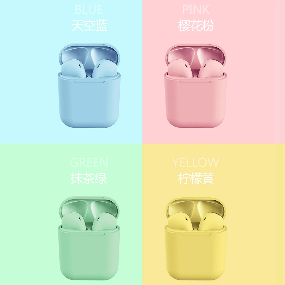 2019 New Fashion I12 Touch I11 I99 Inpods 12 TWS True Wireless Bluetooth Earphone - ANKUX.COM