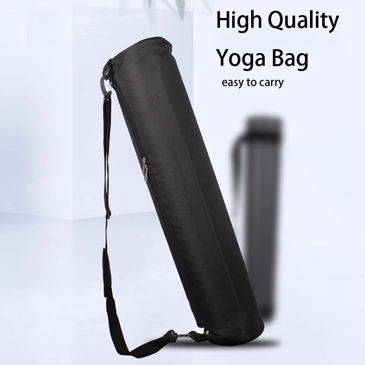 Customized Logo Fitness Yoga Mat Bag Carrier,Durable Round Bottom Yoga Mat Bag, Black
Customized Logo Fitness Yoga Mat Bag Carrier,Durable Round Bottom Yoga Mat Bag, Black