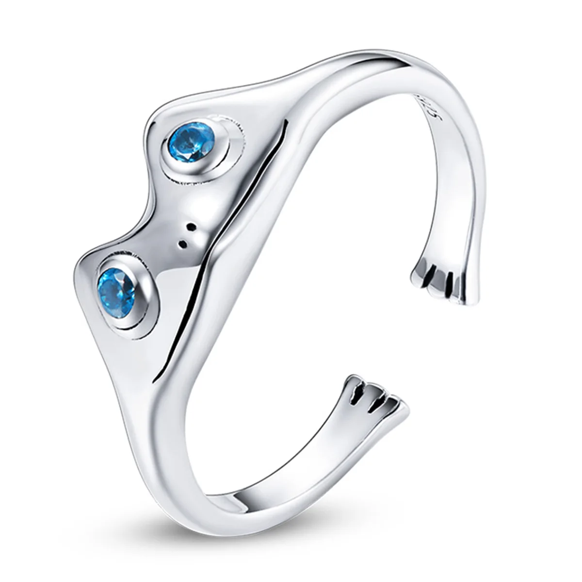 BSR197 Professional custom animal jewelry 925 sterling silver adjustable cute frog ring
BSR197 Professional custom animal jewelry 925 sterling silver adjustable cute frog ring