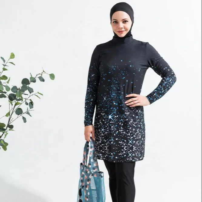 MOTIVE FORCE New Arrival Galaxy Full Printing Islamique Swimwear Modest Muslim Muslim Beach Swimwear
MOTIVE FORCE New Arrival Galaxy Full Printing Islamique Swimwear Modest Muslim Muslim Beach Swimwear