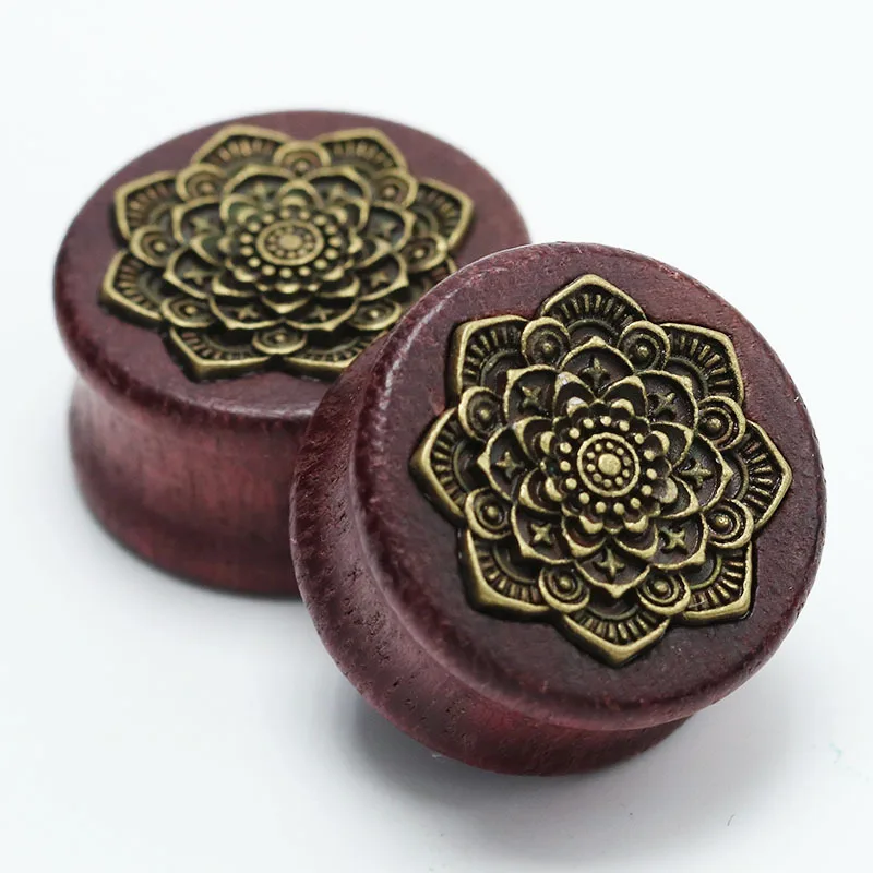 New Flesh Tunnel Flower Craved Violet Wood Craved Wood Ear Expanders Earring Wood Ear Plugs
New Flesh Tunnel Flower Craved Violet Wood Craved Wood Ear Expanders Earring Wood Ear Plugs