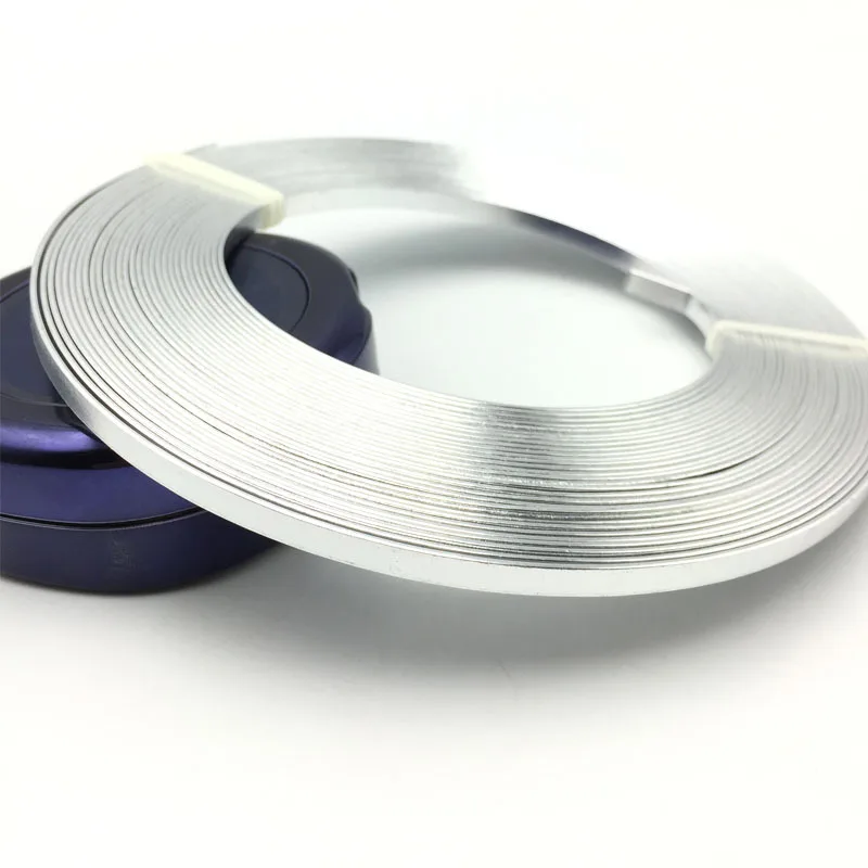 Hobbyworker Hot Sales 5mm Width 4M Colorful Flat Aluminum Wire for Jewelry Making, Picture
Hobbyworker Hot Sales 5mm Width 4M Colorful Flat Aluminum Wire for Jewelry Making, Picture