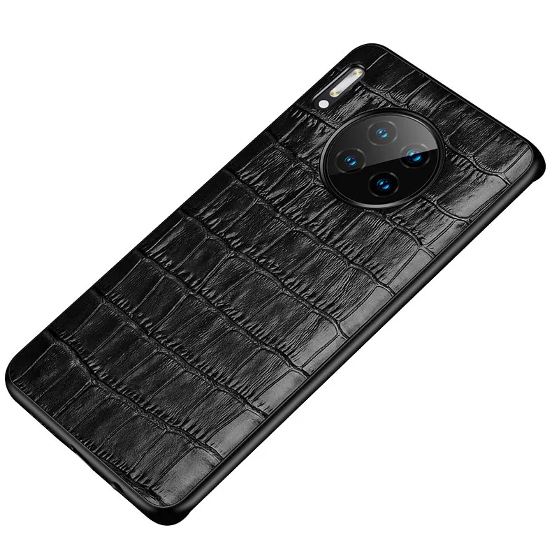 Genuine Leather Back Cover Luxury Crocodile Pattern for Huawei Mate 30 Case, Black, brown, red, blue
Genuine Leather Back Cover Luxury Crocodile Pattern for Huawei Mate 30 Case, Black, brown, red, blue