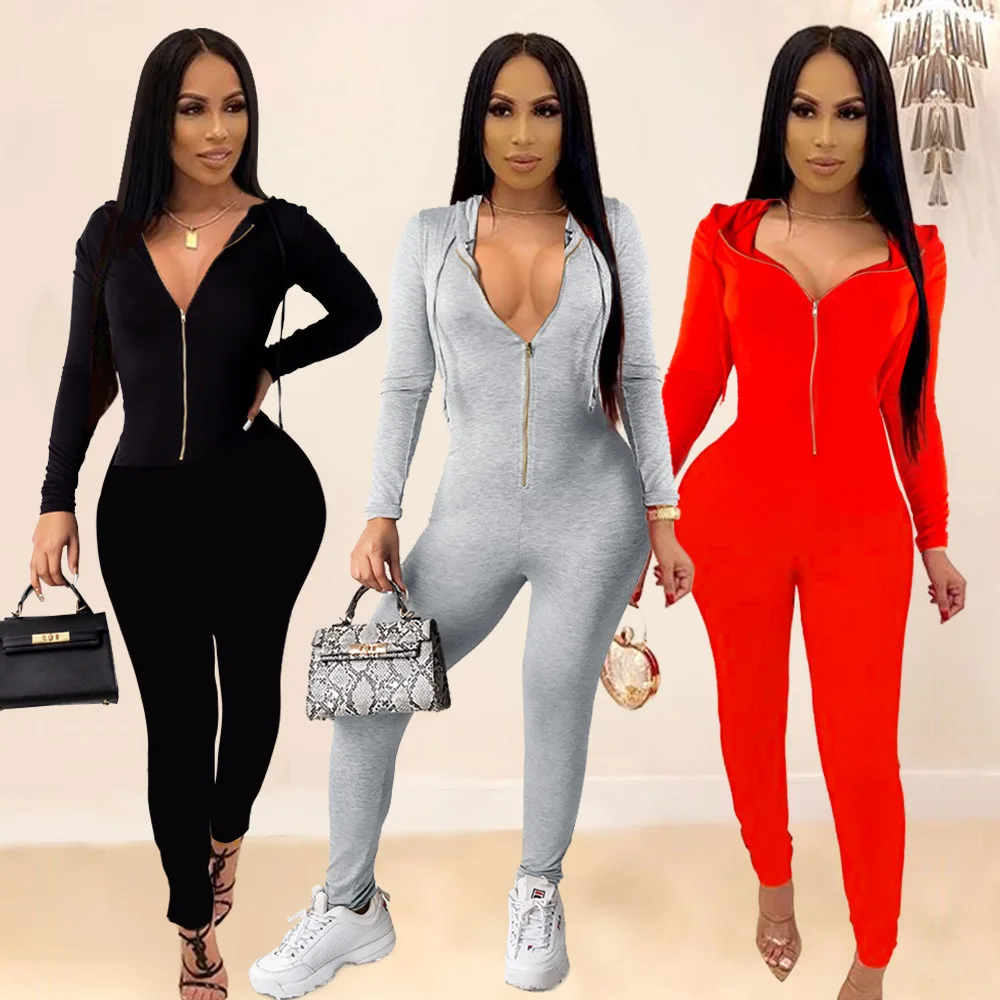 Fashion Zipper Women jumpsuit pants fitness bodysuit new female casual work out playsuit rompers jumpsuit
Fashion Zipper Women jumpsuit pants fitness bodysuit new female casual work out playsuit rompers jumpsuit