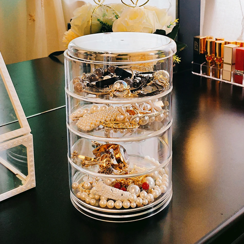 Exquisite Multi-layer Jewelry Box Earrings Storage Container Dustproof Necklace Multifunctional Box
Exquisite Multi-layer Jewelry Box Earrings Storage Container Dustproof Necklace Multifunctional Box