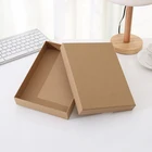 Wholesale kraft paper jewelry box cardboard rigid gift box packaging for Socks