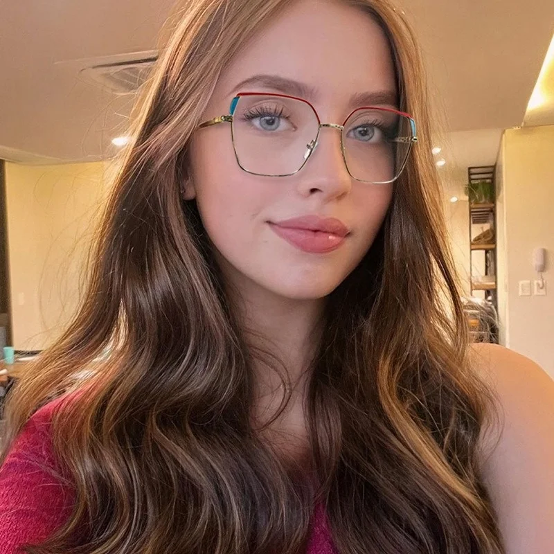 Jiuling Eyewear Luxury Retro Clear Glasses Optical Eyeglasses Frame Square Anti Blue Light Eyeglasses Metal Big Glasses Frame
Jiuling Eyewear Luxury Retro Clear Glasses Optical Eyeglasses Frame Square Anti Blue Light Eyeglasses Metal Big Glasses Frame
