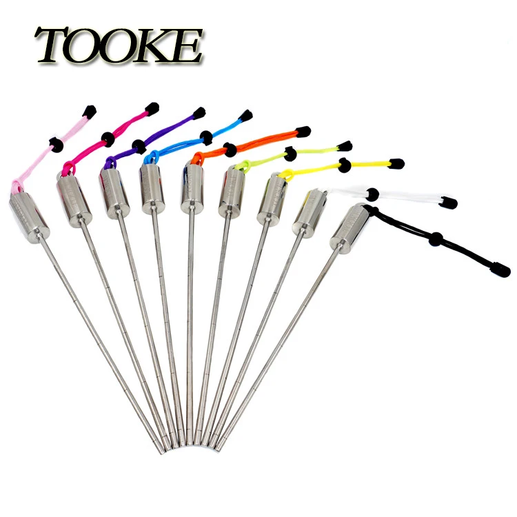 Scuba Diving fittings Stainless Steel Lobster Diving Stick Pointer Rod Underwater Shaker with Lanyard Wrist Strap shaker sound, Pink,white and so on
Scuba Diving fittings Stainless Steel Lobster Diving Stick Pointer Rod Underwater Shaker with Lanyard Wrist Strap shaker sound, Pink,white and so on