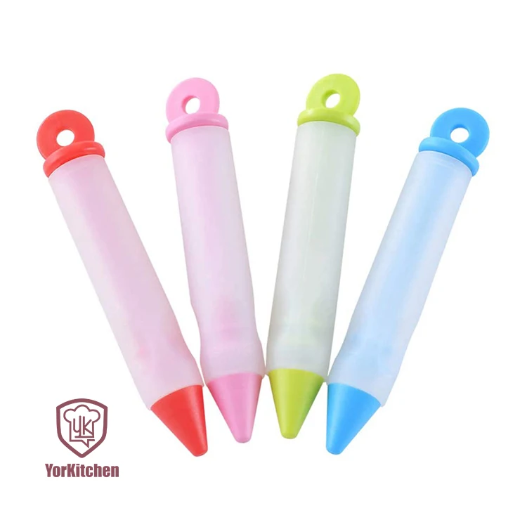 4 Piece Silicone Food Chocolate Writing Pen Chocolate Dessert Decorators Pen DIY Personalized Baking Tools
4 Piece Silicone Food Chocolate Writing Pen Chocolate Dessert Decorators Pen DIY Personalized Baking Tools