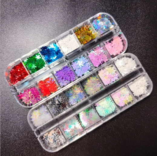 2020 New Christmas New Snowflakes Designs Mix Colors Nail Art Glitter Sequins, Picture
2020 New Christmas New Snowflakes Designs Mix Colors Nail Art Glitter Sequins, Picture