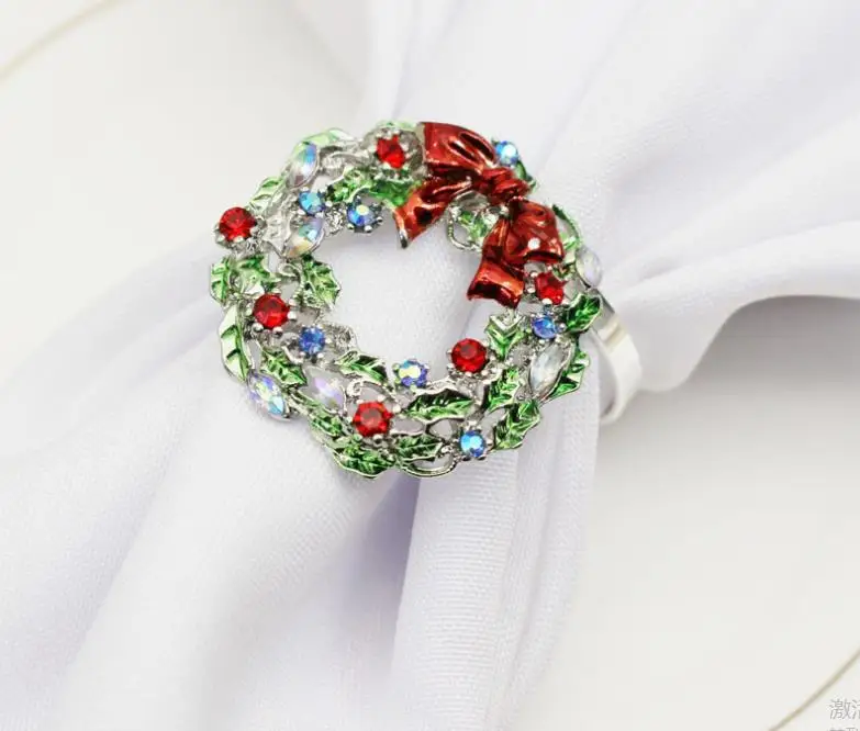 Wholesale exquisite cheap Christmas flower ring metal napkin rings festival hotel decoration, Golden /can plate as u like
Wholesale exquisite cheap Christmas flower ring metal napkin rings festival hotel decoration, Golden /can plate as u like
