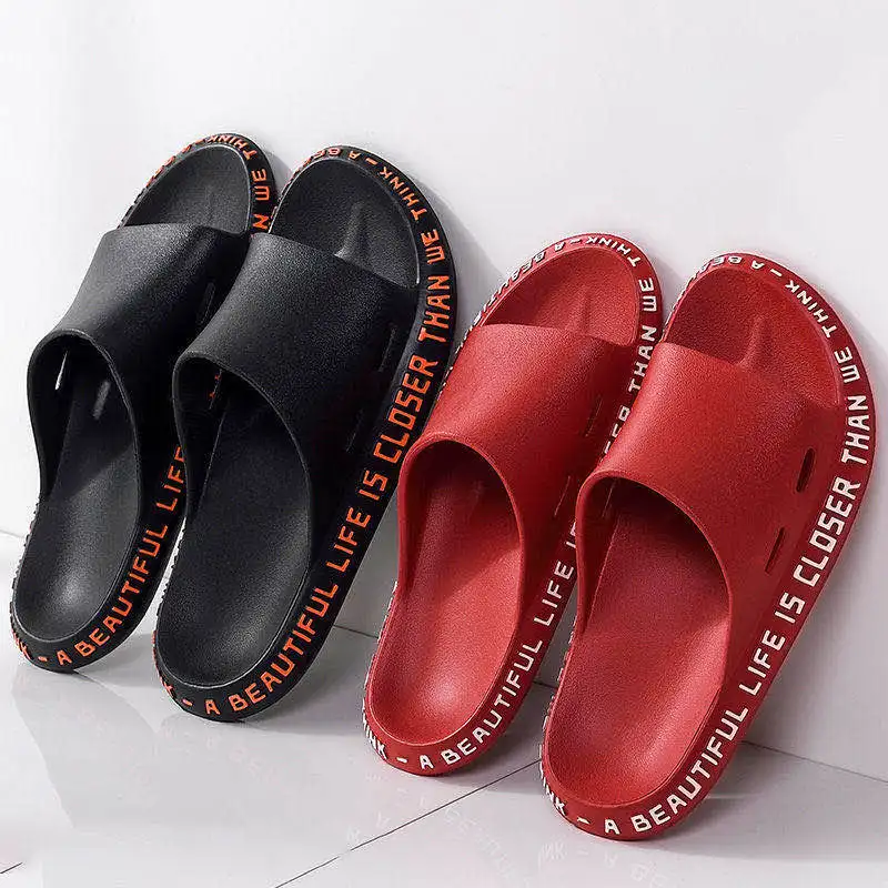 Printed side wall for men's flip-flop Eva slippers carved for women's outdoor sandals
Printed side wall for men's flip-flop Eva slippers carved for women's outdoor sandals