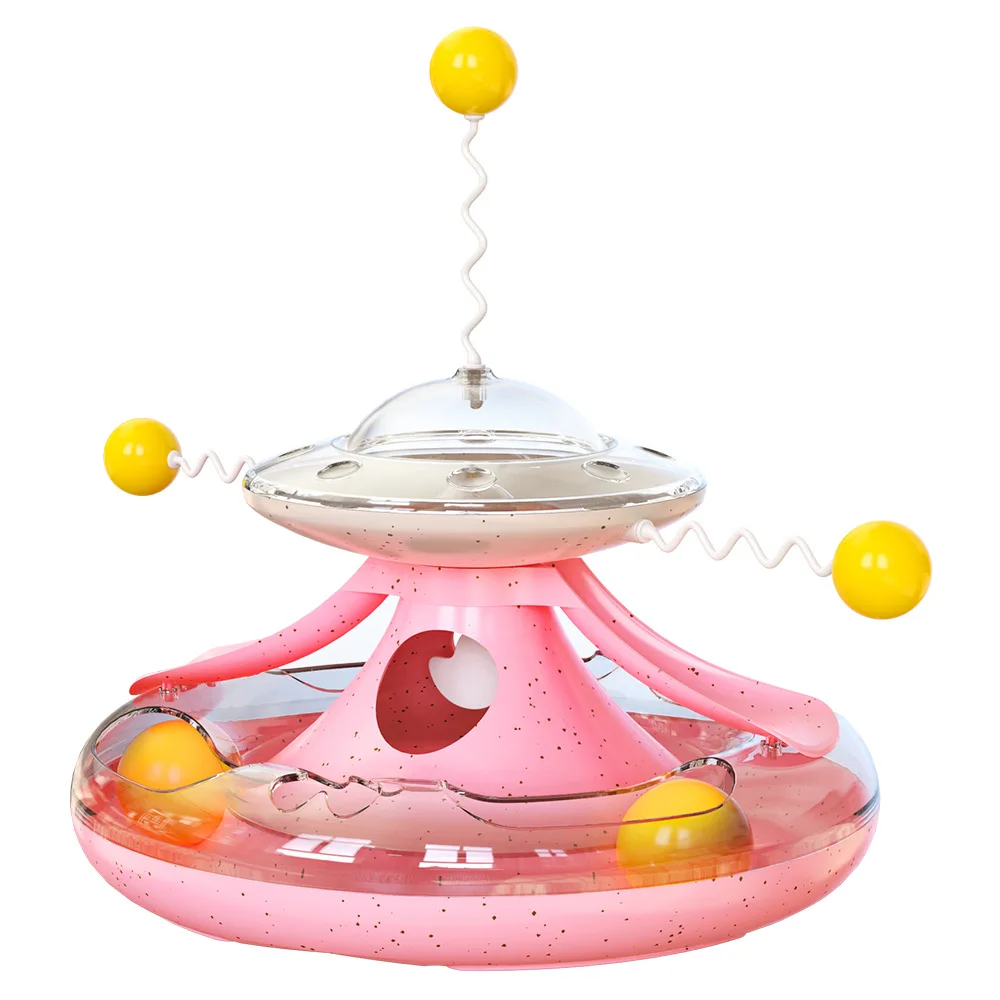 Durable Pet Toy Wholesale Pet Cat Toys Safety And Health Interesting Happy Turntable Cat Toy
Durable Pet Toy Wholesale Pet Cat Toys Safety And Health Interesting Happy Turntable Cat Toy