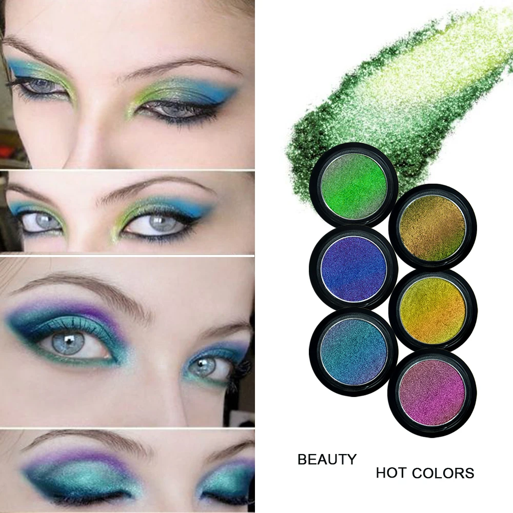 New high pigment eyeshadow makeup no logo chameleon single color eyeshadow palette, 6 colors
New high pigment eyeshadow makeup no logo chameleon single color eyeshadow palette, 6 colors