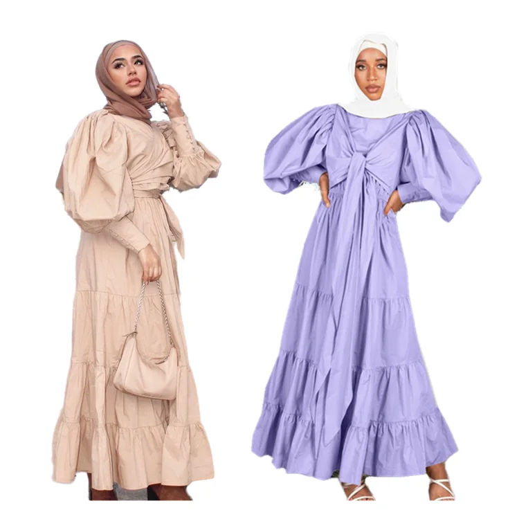 New Arrival Muslim Islamic Cotton Puff Sleeves Fashion Daily Wear Muslim Robe Women Plus Size Casual Dress Abaya Kaftan Dress, As shown
New Arrival Muslim Islamic Cotton Puff Sleeves Fashion Daily Wear Muslim Robe Women Plus Size Casual Dress Abaya Kaftan Dress, As shown