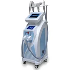 3 IN 1 E-light ipl rf+nd yag laser /SHR remove hair permanently multifunctional beauty machine
