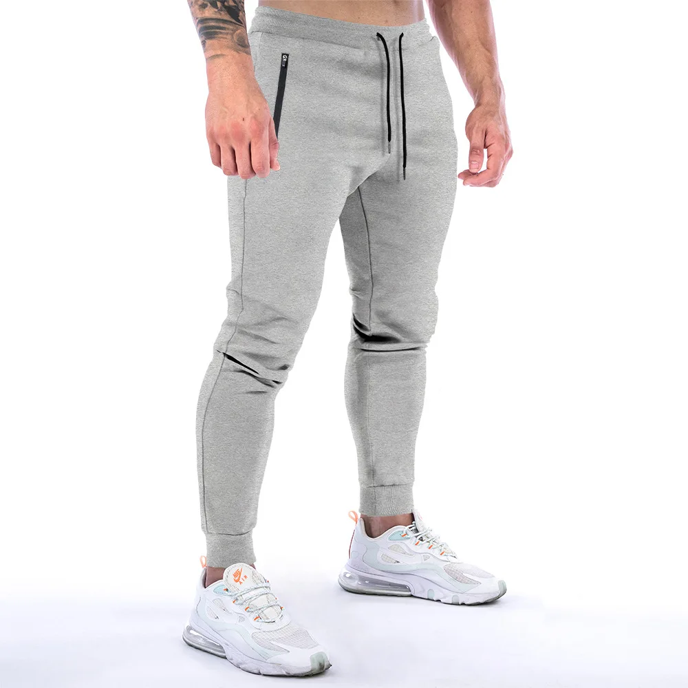 Wholesale custom logo sportswear men tapered stacked joggers sweatpants suit men set skinny fit slim cotton joggers with zipper, Black/gray/navy/dk gray or customized color
Wholesale custom logo sportswear men tapered stacked joggers sweatpants suit men set skinny fit slim cotton joggers with zipper, Black/gray/navy/dk gray or customized color