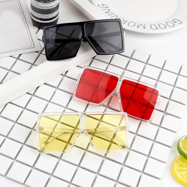 SKYWAY Fashion Trendy Multicolor Children Oversized Square Sun Glasses Boy And Girl Personality Kids Sunglasses
SKYWAY Fashion Trendy Multicolor Children Oversized Square Sun Glasses Boy And Girl Personality Kids Sunglasses