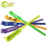 Manufacture Hot Sell One off Plastic Festival Vinyl Bracelet Custom Events PVC Neon Color Wristbands