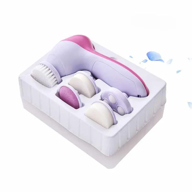 5 In1 Electric Vibrating Pink Facial Cleansing Brush Deep Cleaning Skin Exfoliating Spin Facial Deep Cleansing
5 In1 Electric Vibrating Pink Facial Cleansing Brush Deep Cleaning Skin Exfoliating Spin Facial Deep Cleansing