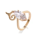 12883-Xuping Excellent Cubic Zircon Stones Ring Women Girl Jewelry For Party
