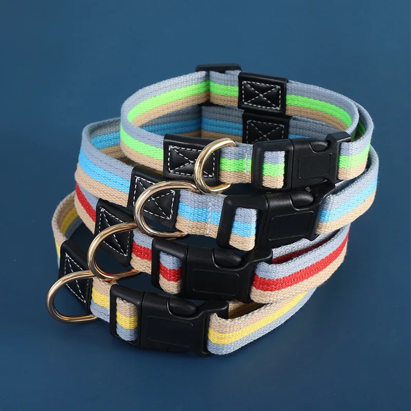 Cheap price Pet Neck Collar Adjustable Canvas Dog Collar With Buckle, Customized color
Cheap price Pet Neck Collar Adjustable Canvas Dog Collar With Buckle, Customized color