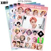 Hot sale Kpop BTS V JUNGKOOK SUGA JIN RM cute stickers school offices notebooks label stickers