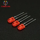 Epistar Chip red diffused 5mm 546 oval red led for display