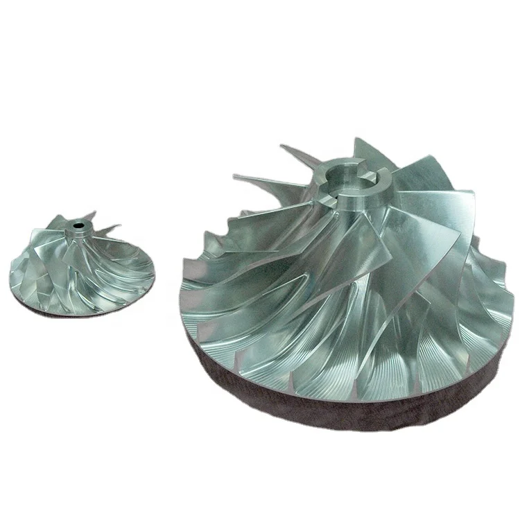 Stainless steel vacuum cleaner impeller, high precision water pump spare parts, customized impeller