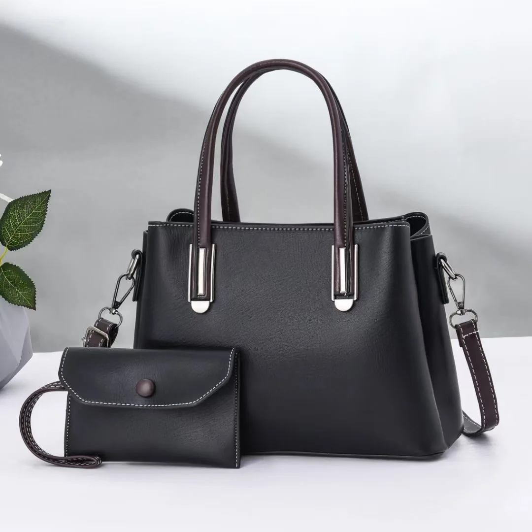 Women's 2021 New Trendy Fashion Large Bag Two-piece Mother Bag Messenger Bag Lady Handbag, Khaki, green, blue, black, brown, ginger, pink
Women's 2021 New Trendy Fashion Large Bag Two-piece Mother Bag Messenger Bag Lady Handbag, Khaki, green, blue, black, brown, ginger, pink