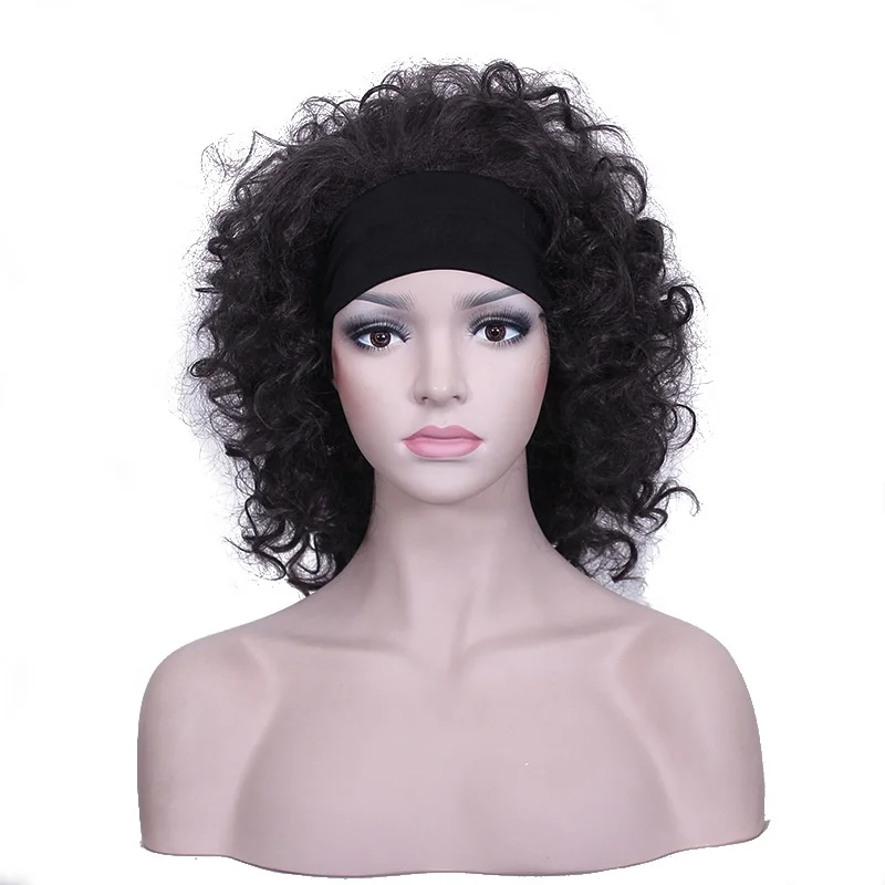 Short Heat Resistant Synthetic Curly Wigs Half Ladies 3/4 Wig With Headband Brown Wigs Long Straight for Women, Pics
Short Heat Resistant Synthetic Curly Wigs Half Ladies 3/4 Wig With Headband Brown Wigs Long Straight for Women, Pics
