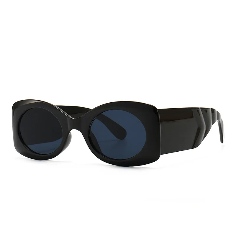 Famous Brand Designer Glasses 80s Retro Oval Round Big Thick Temple Sun Glasses lentes de sol Women UV400 Shades Sunglasses
Famous Brand Designer Glasses 80s Retro Oval Round Big Thick Temple Sun Glasses lentes de sol Women UV400 Shades Sunglasses