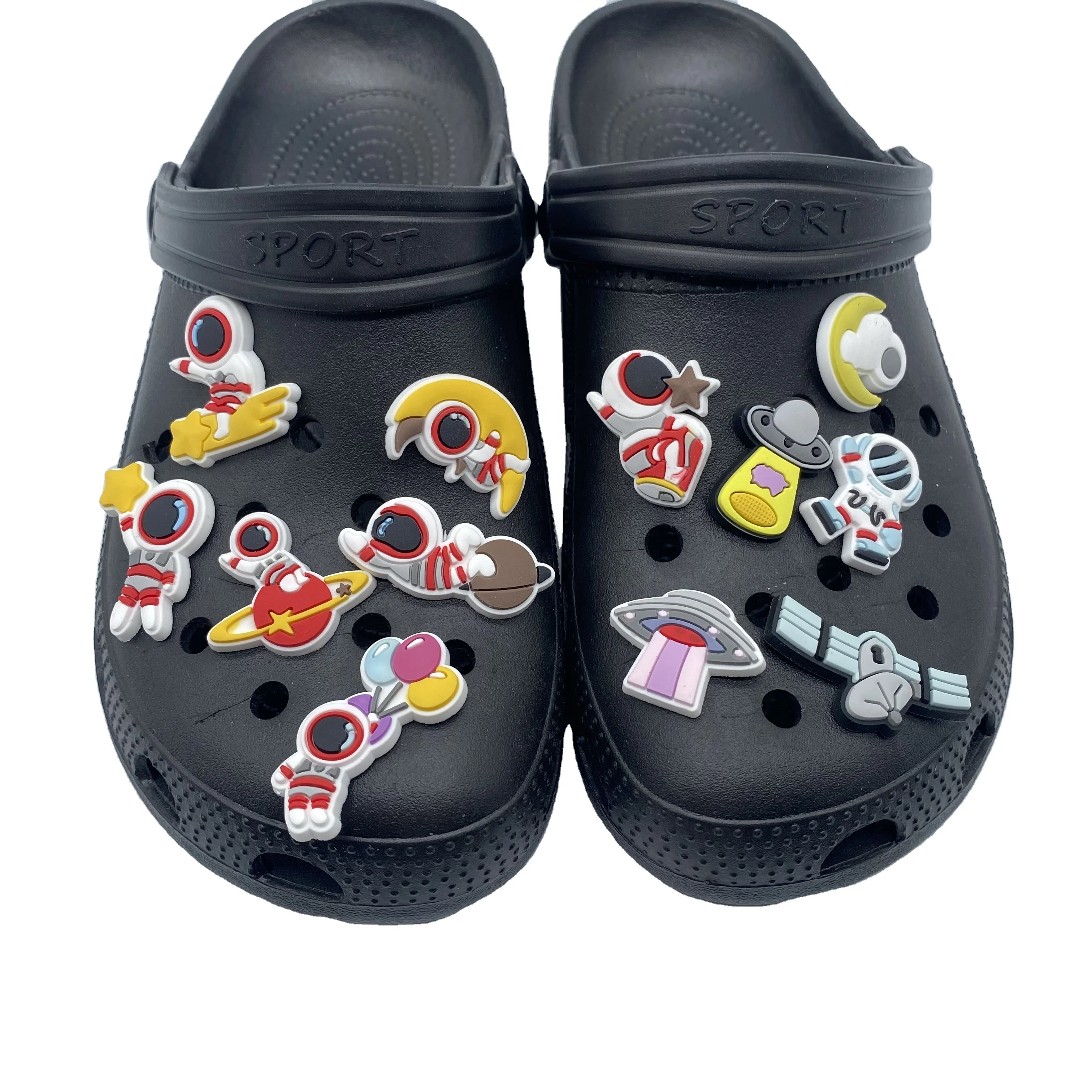 Wholesale astronauts cartoon spaceman shoe charm clog charm raiders shoe decorations for clog shoe charm gift, As picture
Wholesale astronauts cartoon spaceman shoe charm clog charm raiders shoe decorations for clog shoe charm gift, As picture