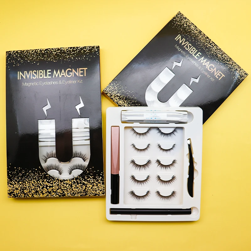 5 Pair brushes bulk micro applicator fiber invisible magnetic eyelash with tweeser gift set
5 Pair brushes bulk micro applicator fiber invisible magnetic eyelash with tweeser gift set