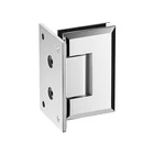 China Factory 90 degree wall to glass shower glass door hinge for shower room