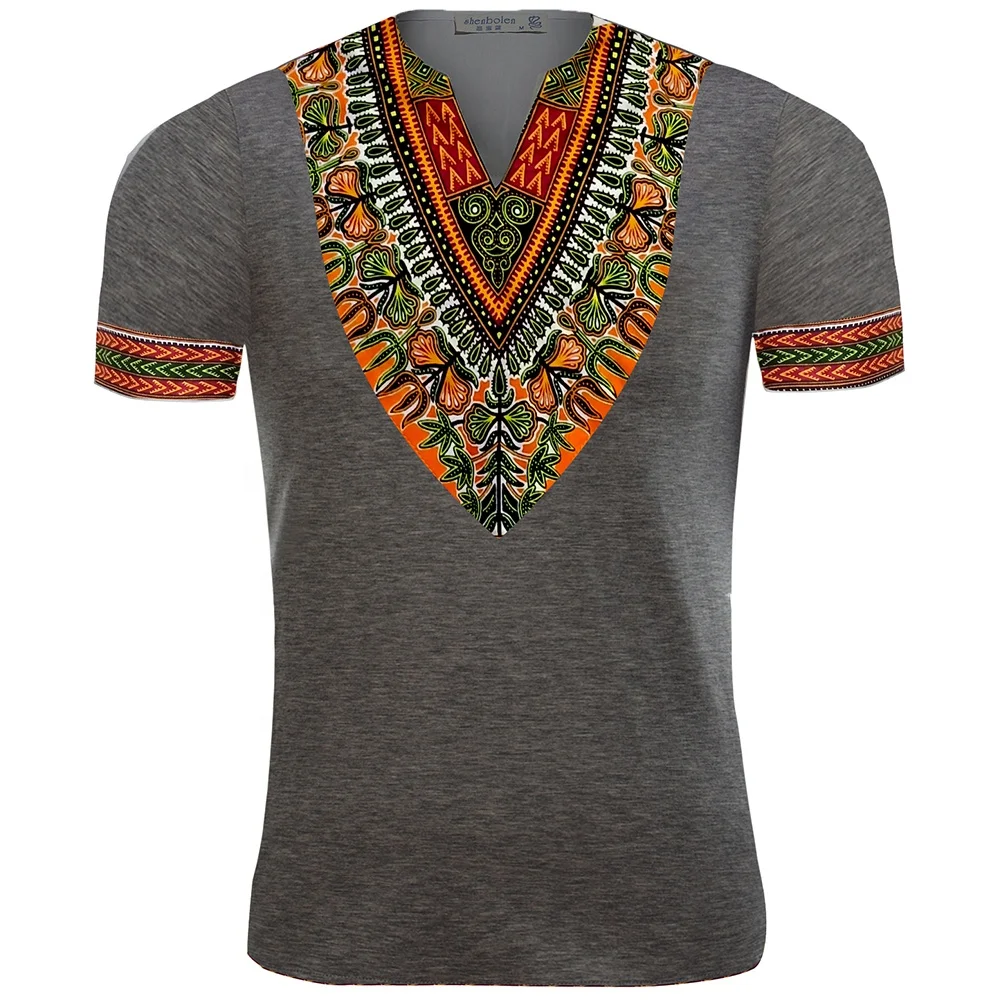 High Quality African Dashiki Print T Shirt Men 2021 Brand New Short Sleeve Tee Shirt Streetwear Casual African Clothes
High Quality African Dashiki Print T Shirt Men 2021 Brand New Short Sleeve Tee Shirt Streetwear Casual African Clothes