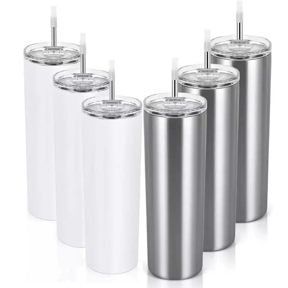 20oz skinny tumbler double wall stainless steel water bottle coffee mug with lid and straws, Customized color
20oz skinny tumbler double wall stainless steel water bottle coffee mug with lid and straws, Customized color