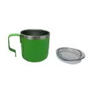 Hejia bpa free 300ml double wall 304 stainless steel vacuum outdoor food grade mug tumbler