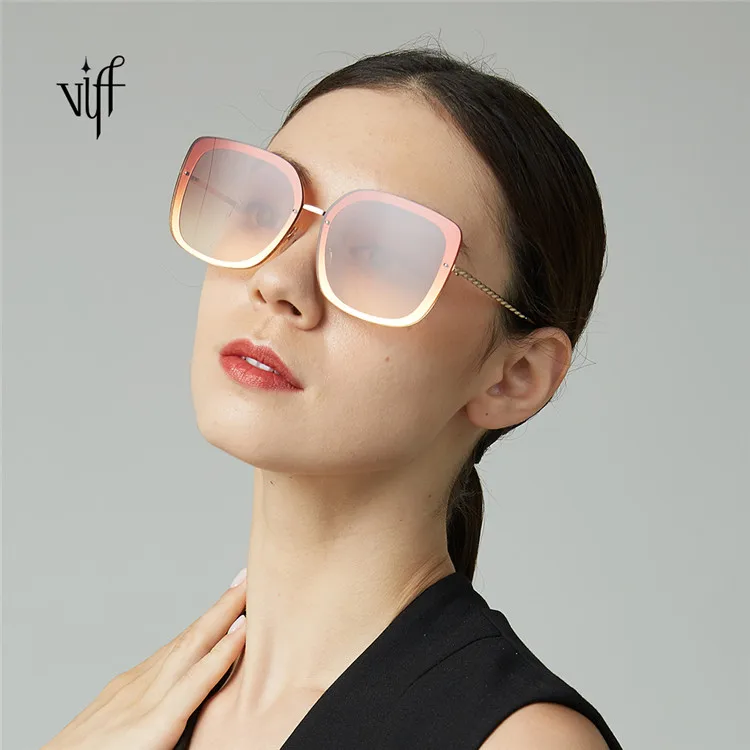 VIFF HM19245 Wholesale Custom Fashion Designer Metal Frame Big Size Oversized Square Luxury Mirror Sunglasses
VIFF HM19245 Wholesale Custom Fashion Designer Metal Frame Big Size Oversized Square Luxury Mirror Sunglasses