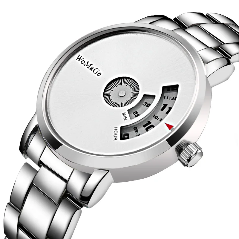 WoMaGe Fashion Watch Men Watches Stainless Steel Creative Men's Watches Male Wristwatch
WoMaGe Fashion Watch Men Watches Stainless Steel Creative Men's Watches Male Wristwatch