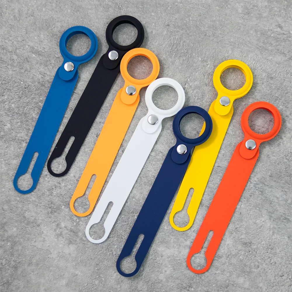 Wholesale Price Anti-lost Accessories Protable Soft Silicone TPU Protective Cover Case For Apple Airtags, Custom 
Wholesale Price Anti-lost Accessories Protable Soft Silicone TPU Protective Cover Case For Apple Airtags, Custom